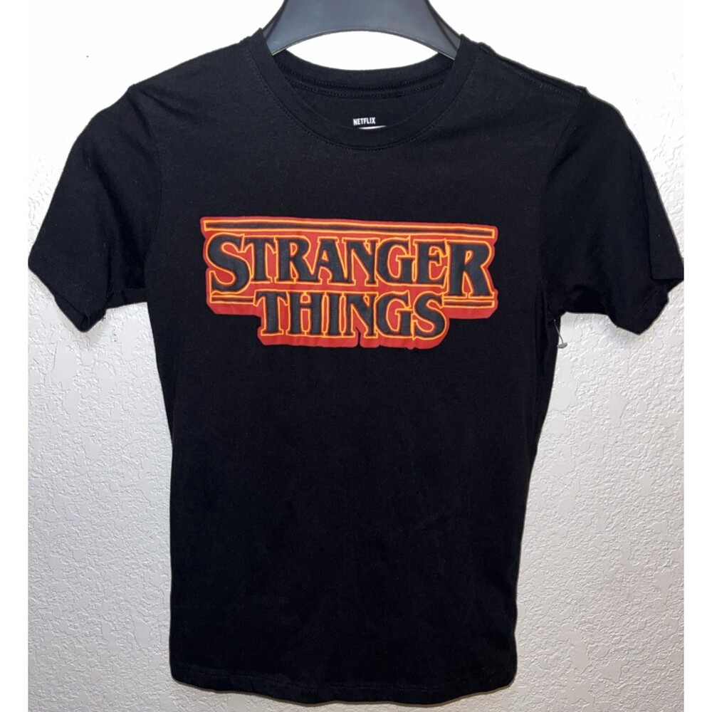 Netflix Boys Strange Things Center Logo Tee L 10/12